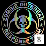 Sticker Danger Zone - Crâne Passion