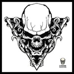 Sticker Démon - Crâne Passion