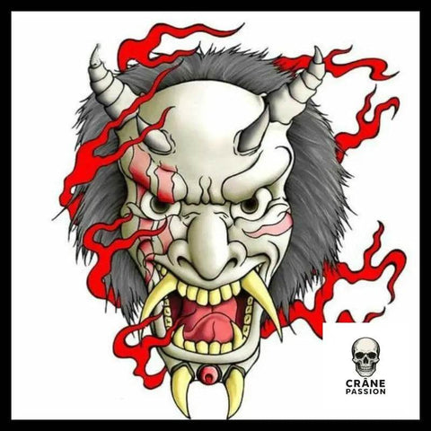 Sticker Diable - Crâne Passion