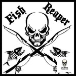 Sticker Fish - Crâne Passion