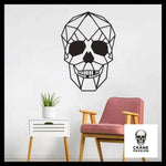 Sticker Géométrique - Crâne Passion