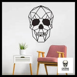 Sticker Géométrique - Crâne Passion