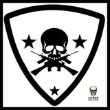 Sticker Gun - Crâne Passion