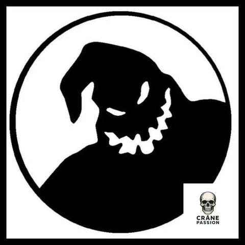 Sticker Halloween - Crâne Passion