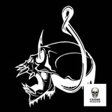 Sticker Hameçon - Crâne Passion
