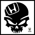 Sticker Honda - Crâne Passion