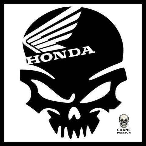 Sticker Honda Skull - Crâne Passion