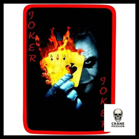 Sticker Joker Card - Crâne Passion