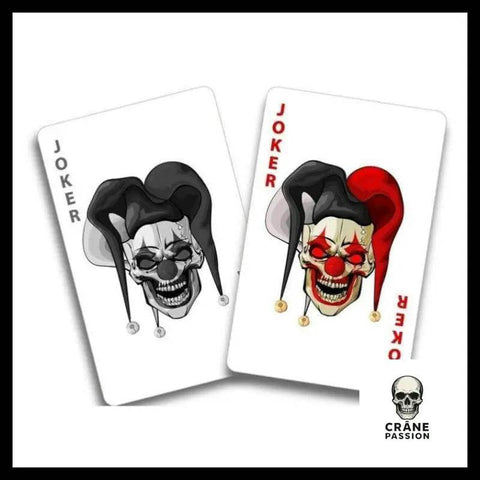 Sticker Joker Rieur - Crâne Passion