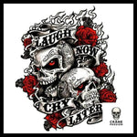 Sticker Laughter - Crâne Passion
