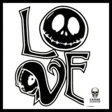Sticker Love - Crâne Passion