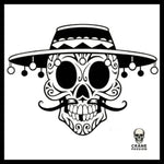 Sticker Mexicain - Crâne Passion