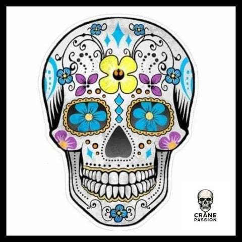 Sticker Mexican Skull - Crâne Passion