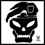 Sticker Military - Crâne Passion