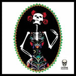 Sticker Miroir Macabre - Crâne Passion
