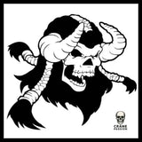 Sticker Monstre - Crâne Passion