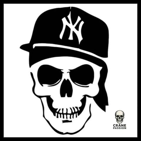Sticker New York - Crâne Passion