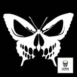 Sticker Papillon - Crâne Passion