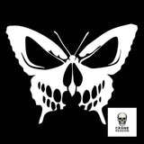 Sticker Papillon - Crâne Passion