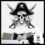 Sticker Pirate - Crâne Passion