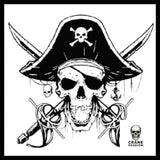 Sticker Pirate - Crâne Passion