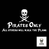 Sticker Pirate Only - Crâne Passion