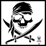 Sticker Pirate Terrifiant - Crâne Passion