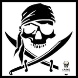 Sticker Pirate Terrifiant - Crâne Passion