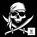 Sticker Pirate Terrifiant - Crâne Passion