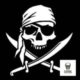 Sticker Pirate Terrifiant - Crâne Passion