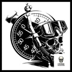 Sticker Plongée - Crâne Passion