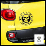 Sticker Ride - Crâne Passion