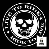 Sticker Ride - Crâne Passion