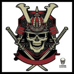 Sticker Samouraï - Crâne Passion
