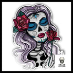 Sticker Santa Muerte - Crâne Passion