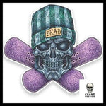 Sticker Skater - Crâne Passion