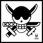 Sticker Skull Animé - Crâne Passion