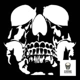 Sticker Skull Face - Crâne Passion
