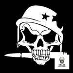 Sticker Skull Militaire - Crâne Passion