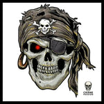 Sticker Skull Pirate - Crâne Passion