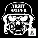 Sticker Sniper - Crâne Passion