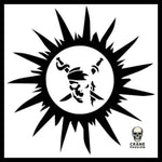 Sticker Soleil - Crâne Passion