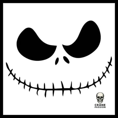Sticker Sourire - Crâne Passion
