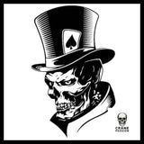 Sticker Squelette Art - Crâne Passion