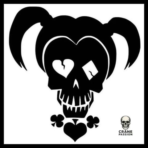 Sticker Tête de Mort Couette - Crâne Passion