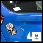 Sticker Tête de Mort Gangster - Crâne Passion