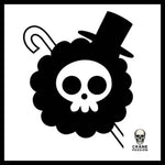 Sticker Tête de Mort Kawaii - Crâne Passion