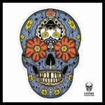 Sticker Tête de Mort Mexicaine Réaliste - Crâne Passion