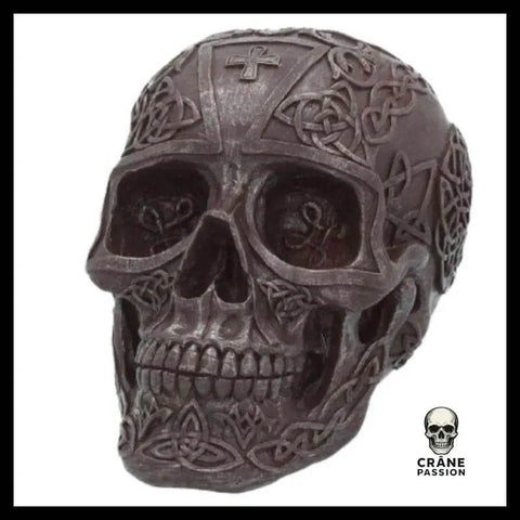 Sticker Tête de Mort Mexicaine Sombrero - Crâne Passion