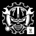 Sticker Tête de Mort Motard - Crâne Passion
